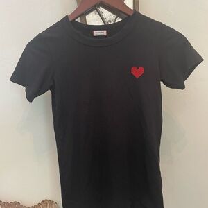 Sunday Best Black and Red Short Sleeve Tee